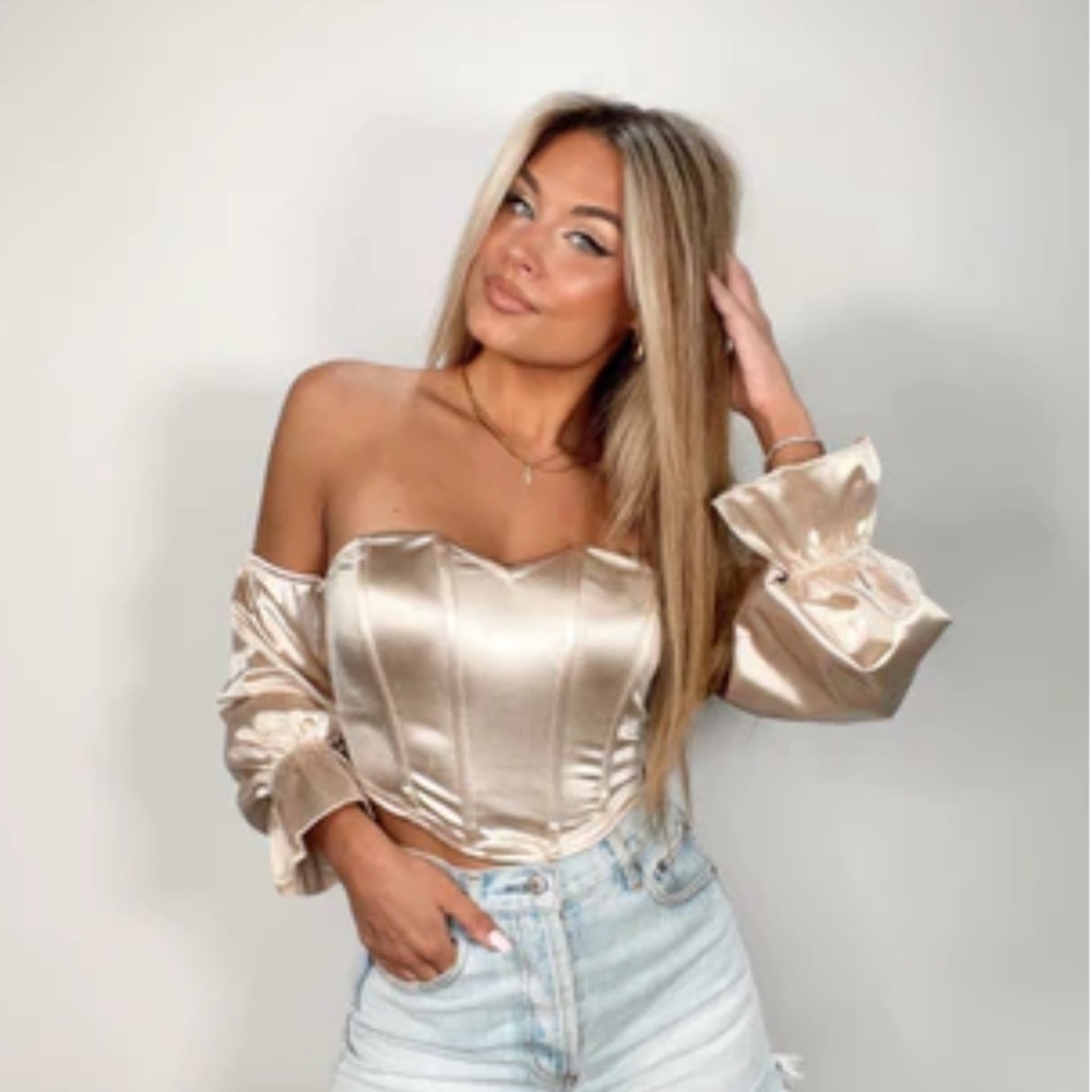 Beige blouse